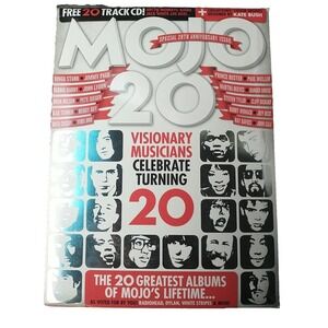 Mojo Magazine 241 Dec 2013 20th Anniversary Sealed Kate Bush Cover with Free CD